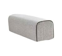 B Baosity Coussin Accoudoir Ergonomique Rectangulaire avec Housse Amovible Lavable Soutien Du Bras et Tête Mousse Adapté pour Usage Familial Bureau, Gris