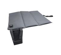 B Baosity Coussin Chauffant Pliable et Portable avec Chauffage USB et Tissu Oxford Résistant, Couverture D'extérieur Ajustable, Gris