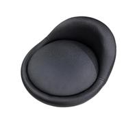 B Baosity Coussin D'assise Bas pour Tabouret de Bar, Pièce de Rechange Pivotante, Surface en PU Imperméable, Convient Aux Salons, Restaurants et, Noir