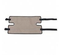 B Baosity Coussin de Chaise Remplacement Toile de Chaise Pliable Housse de Siège Assise Extérieure Matériau Oxford et Nettoyable Boucles Réglables pour Mise en, Khaki, Seat DL 37x48cm