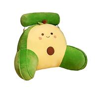 B Baosity Coussin de Lecture pour Lit, Coussin D'assise pour Le Dos, Coussin de Canapé avec Accoudoirs et Tour de Cou Amovible pour Lire Ou Regarder La Télé, L'avocat