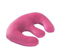 B Baosity Coussin de Massage pour La Poitrine En Fibre de Polyester, Oreiller Creux En Forme, Idéal pour Les Salons de Beauté, Les Personnes Dormant sur Le, Rose
