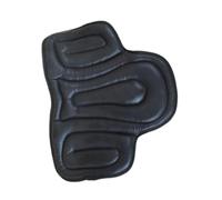 B Baosity Coussin de Selle Équitation Tapis de Protection Dos Matelas Amortisseur Cheval Pad Siège Confort pour Équitation Siège Accessoire Western Épais avec C, Noir