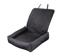 B Baosity Coussin de Siège Auto Portable pour Chien, Coussin de Multifonctionnel pour Animaux de Compagnie, Tissu Imperméable et, Convient, Noir