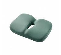 B Baosity Coussin de Siège Memoire avec Soutien Ergonomique Disposition de la Pression Centre Creux Ventilé Matériau Lentement Réactif Booster pour Élève, Vert
