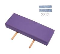 B Baosity Coussin D'extension pour Table de Massage, Oreiller Universel pour Table de Massage Pliante, Repose-Pieds Portable Permettant Une Extension Complè, Violet