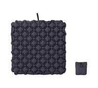 B Baosity Coussin Gonflable Matelas Siège d'air Coussin Portable Coussin d'Assise Léger et Compact Conçu en Nylon TPU Étanche Adapté à la Marche Festival, Gris foncé