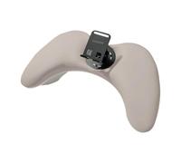 B Baosity Coussin pour Les Mains pour La Manucure, Support de Téléphone Amovible et Repose-bras En PU et Métal, Adapté à Un Usage Professionnel, Brun