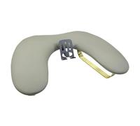 B Baosity Coussin Repose-main Manucure Support de Bras pour Ongles Oreiller de Main pour Manucure Support de Table Ergonomique avec Porte-téléphone Matériau Cui, Gris