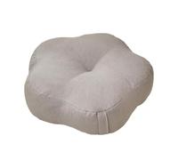 B Baosity Coussin rond d'assise pour chaise et canapé, adapté aux adultes et enfants, Gris clair