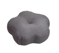 B Baosity Coussin rond d'assise pour chaise et canapé, adapté aux adultes et enfants, Gris foncé