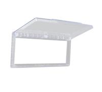 B Baosity Couvercle de Prise étanche Type 86, Rabattable, Résistant Aux Intempéries, Boîtier Anti-poussière, Panneau de Prise pour Entrepôt, transparent