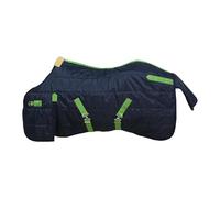 B Baosity Couverture Cheval Épaisse Résistante à La Pluie Coupe-Vent et Facile à Mesurer en Tissu Oxford Adaptée Aux Chevaux en Hiver Équitation Promenade, 90cm
