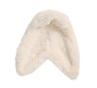B Baosity Couverture d'angle en Polaire pour Oiseaux, Lit d'angle en Polaire, Facile à Nettoyer, Literie Confortable, Jouet Suspendu pour, Blanc Laiteux