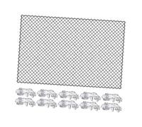 B Baosity Couverture D'aquarium, Filet de Protection pour Aquarium, Filet de Protection à Monter Soi-même, Filet pour Animaux de Compagnie pour Balcon, File, 80x106cm