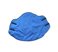 B Baosity Couverture de Cou pour Cheval Écharpe Universelle Remplissage Moelleux Polyester Bordure Décorative Respirante Convient pour Équitation Rassemblements, Bleu Foncé
