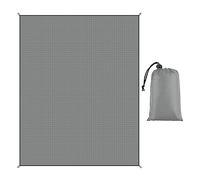 B Baosity Couverture de Tapis Tapis Étanche en Polyester Résistant Pliable Léger Adapté Aux Sorties Camping Jardin Festival, Gris foncé