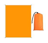 B Baosity Couverture de Tapis Tapis Étanche en Polyester Résistant Pliable Léger Adapté Aux Sorties Camping Jardin Festival, Orange