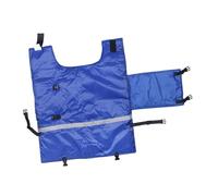 B Baosity Couverture pour Veau, Protection Contre Le Froid, Lavable et Ajustable, Vêtement d'hiver Thermique pour Veau Nouveau-né par Temps Froid, Femelle Adulte