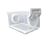 B Baosity Crickets Boîte D'Élevage Mini Habitat Empilable avec Ventilation Séparation Facile Adaptée Aux Élevages Commerciaux Scientifiques, Style B