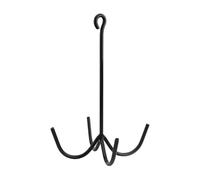 B Baosity Crochet pour Cheval, Support Métallique Robuste à Quatre Branches pour Accessoires D'équitation, Organisateur Adapté Aux Remorques, 1 pièce