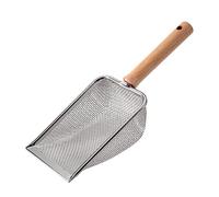 B Baosity Cuillère à Litière pour Chat, Tamis à Litière, Cuillère à Litière pour Reptiles, Tamis à Sable pour Chaton, Tamisage Rapide, pour Chaton, 2X2mm