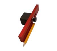 B Baosity de Jauge de Traçage Outil de Mesure de Menuisier Règle de Scribe avec Glissement Verrouillable Adapté pour La Réparati, 15.3 Cm