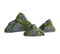 B Baosity Décor Mousse pour Terrariums avec Surface Texturée et Mousse Artificielle Accessoire pour Reptiles et Amphibiens Ornement pour, Style to 2