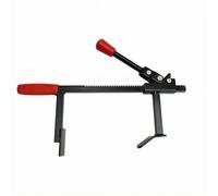 B Baosity Démonte-pneu Manuel Outil Décolle-talon Pince Talon Pneu Outil de Serrage en Acier et Plastique avec Cadre Horizontal et Section Dentée pour Maintien, Petit