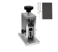 B Baosity Dénudeur de Câbles Électriques Outil Dénudage Câble Manuel Ajustable Corps Aluminium Commande par Molette Entrée Latérale Fixation Stable sur Établi Adapté Garage Chantier Réparation