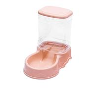 B Baosity Distributeur de Nourriture et d'eau pour Chats et Chiens 3,5 L, Mangeoire Rose