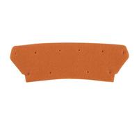 B Baosity Doublure de Casque de Sécurité Bandeau Anti-Transpiration Coussin Front Amovible Insert de Protection Structure Ventilée avec Éponge et Trous, Orange, 20-3800