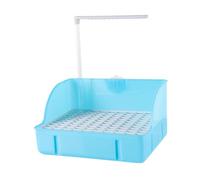 B Baosity Douche pour Oiseaux, Baignoire Automatique pour Oiseaux, Robinet de Circulation, Accessoires de Cage pour Chardonnerets, Perruches, Calopsittes, Perro, Bleu