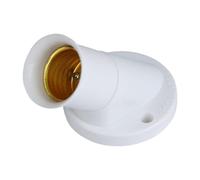 B Baosity Douille E27 Coudée, Légère, de Rechange, Facile à Utiliser, Compatible, pour Garage, Armoire, Intérieur.