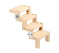 B Baosity Échelles pour Oiseaux, échelle Légère pour Perroquets, Support de Jeu, Jouet échelle pour Pinsons, Perruches, Calopsittes et Inséparables, 15.5 X 9.3 X 5.3 Cm