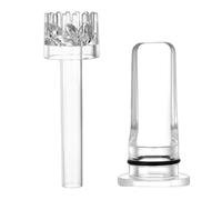 B Baosity Écumeur D'aquarium Rotatif pour éliminer Le Film D'huile. Installation Facile avec Vanne de Contrôle pour Les Tubes D'entrée et de Sortie, 12mm