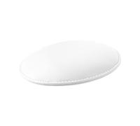 B Baosity Elbow Hand Rest Oreiller Repose-main Appuie-bras pour Ongles Surface PU Cuir Lavable avec Coussin Antidérapant Fonction Adaptée à École de Manucure Us, Blanc