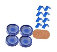 B Baosity Ensemble D'accessoires pour Pigeons Comprenant 4 Nichoirs, Professionnel, Pratique, Facile à Installer et Portable, avec 4 Coussins de Nidificatio
