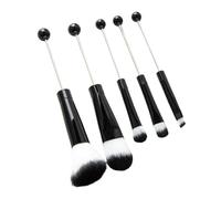 B Baosity Ensemble de 5 Pinceaux de Maquillage Portables pour Fond de Teint à Faire Soi-même