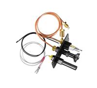 B Baosity Ensemble de Naturel avec Thermocouple, Thermopile et Injecteur de, Remplacement 3 Voies pour Cheminées GPL/, Hiver