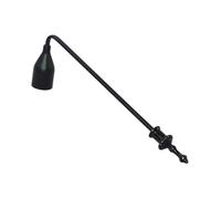 B Baosity Éteignoir à Bougie Accessoire Outil D'Extinction Étouffoir à Mèche avec Longue Poignée pour Une Utilisation Sécurisée et Finition Polie Adapté Comme C, Noir