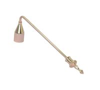B Baosity Éteignoir à Bougie Accessoire Outil D'Extinction Étouffoir à Mèche avec Longue Poignée pour Une Utilisation Sécurisée et Finition Polie Adapté Comme C, Doré