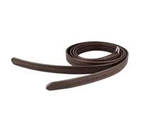 B Baosity Étrier d'Équitation Sangle Étrivières Courroie Rênes Cuir Microfibre Boucle Métal Réglable pour Aligner les Étriers et Éviter le Glissement Adaptée , Marron Foncé , Enfant