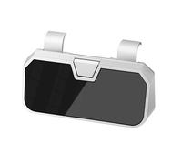 B Baosity Étui à Lunettes Support de Rangement Clip pour Visière Boîte de Protection Automobile en Polypropylène à Fixation Facile Convient pour Garder Les, Blanc
