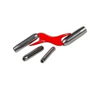B Baosity Fer à Joint Outil de Finition Instrument de Jointoiement Façonneur de Mortier Léger et Compact pour Un Travail Sans Effort Approprié pour Les Maçons, Rouge