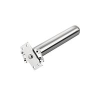 B Baosity Ferme-porte Invisible et Dissimulé, Facile à Installer, pour La Maison, Le Bureau, L'hôtel Ou La Chambre, Argent