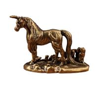B Baosity Figurine Miniature Statue En Laiton Sculpture Décorative Ornement de Bureau Pièce de Collection En Matériau Fiable avec Détails Réalistes pour La Mai, Sans Aile 5.2 X 3.5 Cm
