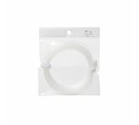B Baosity Fil de Pêche à la Mouche en Nylon Transparent Double Connecteur Stable Performance Immersion Progressive Contrôle de Passage Adapté à Sortie Pêche Détente, White, Wf-3i