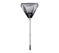 B Baosity Filet de Pêche avec Manche Télescopique en Acier Inoxydable Filet Pliant Portable et Poignée Rétractable Maillage Robuste Accessoire Adapté pour Pêche, 4M