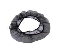 B Baosity Filet de Protection pour Cage à Oiseaux, Jupe de Cage, Filet de Couverture pour Oiseaux de Compagnie (cacatoès, Calopsittes, Conures, Perruches Ondulé, Noir, 25cm